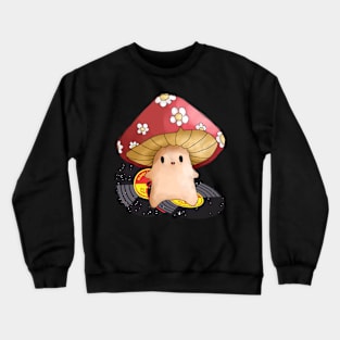 Retro mushroom Crewneck Sweatshirt